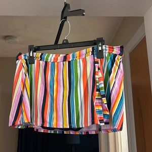 Women's Printed Side-Slit Swim Skirt